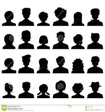Black And White Icons People People Icon Silhouette People Icon Silhouette Drawing Silhouette Illustration