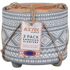35 ads for plastic plant pots in home & garden supplies in south africa. Aztec Footed Plant Pots 3pk Grey Garden B M Louis Vuitton Bag Neverfull Pallet Furniture Outdoor Grey Garden
