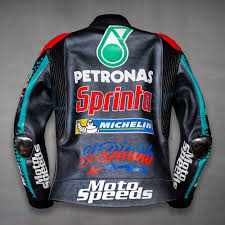 Victoria de quartararo, podio de martín y lío entre miller y mir. Petronas Jacke Petronas Leder Jacke Motogp Replica