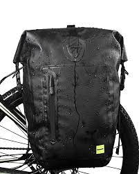 25 L Vaskor Till Pakethallaren Cykelvaska Pannier Multifunktionell Justerbara Stor Kapacitet Cykelvaska Vattentatt Material Pvc 1000d Poly Cykling Vaskor Cykel