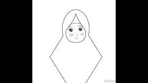 Pastikan anda memakai pensil yang tepat di setiap jenis sketsa yang hendak anda aplikasikan ya! Gambar Kartun Muslimah Bercadar Sketsa Gambar Orang Berhijab Yang Mudah