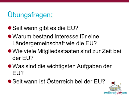 Warum bestand interesse für eine ländergemeinschaft wie die eu? Europa Und Die Europaische Union Ppt Video Online Herunterladen
