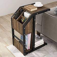 Check spelling or type a new query. New Tribesigns Sofa Side Table Modern C Table Snack End Table With Storage For Coffee Laptop Tablet Sofa Side Table Living Room Table Side Table With Storage