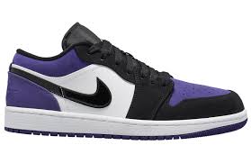 Nike Air Jordan 1 Low White Black Court Purple Air Jordan 1 Low Court Purple 553558 125 Release Date Sbd Jordan 1 Low Air Jordans Jordans