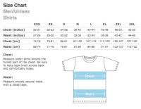 Unisex Clothing Size Chart Swimfinity Tank