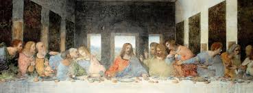Las figuras que representan a los 12 apóstoles y a jesús fueron la última cena es la última comida de jesúcristo con sus apóstoles. La Ultima Cena De Leonardo Da Vinci Home Facebook