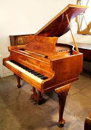 Black Baby Grand Piano For Sale Uk A 1935 Broadwood Baby Grand Piano With A Polished Burr Walnut Case And Cabriole Legs At Besbrode Pianos Piano For Sale Piano Baby Grand Pianos