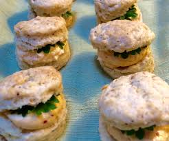 One-Bite Black Pepper Biscuits with French Pimento Cheese ...