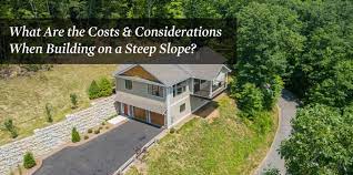 Gravel driveways are built by adding stones to a base that has been created using soil and a fabric barrier that can prevent weeds from growing through. Building On A Steep Slope Or Lot Costs Considerations