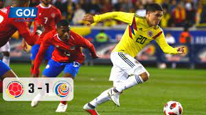 The match is a part of the copa america, group b. Colombia Vs Costa Rica 3 1 Vea El Resumen Del Partido Jugado En El Red Bull Arena Youtube