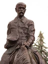Equestrian statue of Thomas Masaryk in Lany Czech Republic
