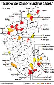 Download kerala state heat map by district excel template for free. Coronavirus Lockdown Karnataka Govt Considering Taluk Wise Containment After May 3 Deccan Herald