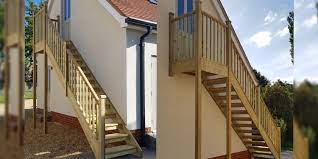 All the spaces flow into one another, and the idea of distinct rooms dissolved. Blog Number 1 Way To Improve Your Detached Garage Or Extension An Exterior Staircase