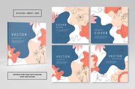Explore futura pt designed by isabella chaeva, paul renner, vladimir andrich, vladimir yefimov at adobe fonts. Abstract Trendy Square Cover Design 43 Graphic By Abworks Creative Fabrica