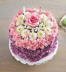 Gift Happy Birthday Cake And Flowers Birthday Wishes Flower Cake Pastel Birthday Flowers Arrangements Birthday Wishes Flowers Happy Birthday Flower Cake
