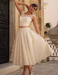 Find Out Where To Get The Dress Tea Length Wedding Dresses Lace 50s Style Wedding Dress Wedding Dresses