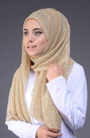 Gold Simli Sal Modelleri Basortusu Sal Model