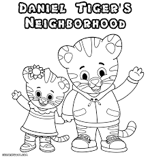 You can find him taking a picture with his entire family, including his little sister margaret. Daniel Tiger Coloring Pages Katerina Coloring Home