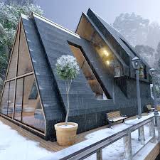 pin by peride edmond on a frame house house designs exterior modern house exterior triangle house