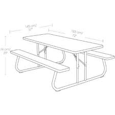 Lifetime 60228 Faux Wood Brown Color Picnic Table On Sale With Fast Free Shipping Folding Picnic Table Picnic Table Plastic Picnic Tables