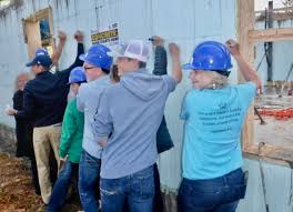 Habitat of Benton County and Build with Strength kick off home build