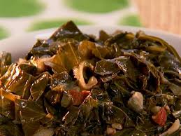 Smoked Braised Mixed Greens Recipe Greens Recipe Mixed Greens Recipe Food Network Recipes