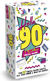 If you care about television, music, film, or celeb news; Amazon Com Buffalo Games Hella 90 S Pop Culture Trivia Game Brown Toys Games