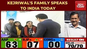 Exclusive Arvind Kejriwal S Family Speaks To India Today After Aap S Hat Trick Victory Youtube