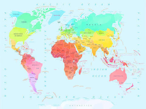 Redrawing the World Map