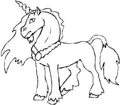 Disegni da colorare e stampare unicorno. Disegni Per Bambini Da Stampare E Colorare Unicorno By Megghy Net