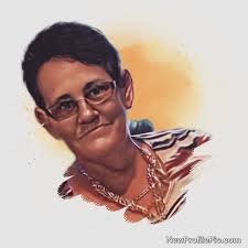 Can someone plz do 2 Angels holding hands. A male and female with mom and  dad