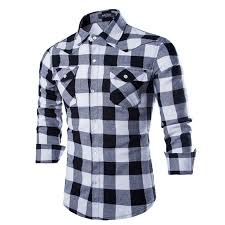 Camisas Sociais Masculinas Manga Longa De Marca Camisa Xadrez Vermelha Masculina Manga Longa Elegante Festa Clube Camisa Casual Masculina Camisa Xadrez Masculina E Roupas Da Moda Para Homens