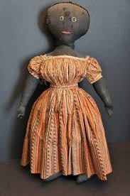 Old cloth doll floral pattern clothes yarn hair brown skin. Early Black Cloth Doll 1870 1880 Cloth Dolls Handmade Rag Dolls Handmade Rag Doll Hair