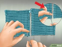 One side will be flat but the other side will be super piled with loops all over the surface. 3 Ways To Sew Knits Together Wikihow