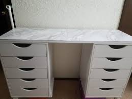 Step By Step Diy Ikea Vanity Dupe Youtube Ikea Vanity Diy Makeup Vanity Ikea Ikea Makeup Vanity