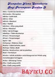Banyak jenis mainan untuk anak perempuan yang aman digunakan seperti boneka dan lainnya. Nama Bayi Perempuan Jawa Kuno Nama Bayi Jawa Ningrat