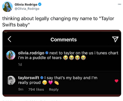 The singer shared another instagram post reacting to the comment from swift, with the caption, what is. The Celebrities Loving Olivia Rodrigo S Drivers License As Much As You From Capital