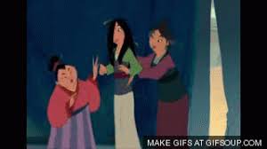 Mulan grimaced as she reached for the tongs, she had been discovered as a girl, and now she was paying the price, serving as extra meat rations for the troops. Mulan Gif On Gifer By Hunara