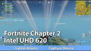 Can you play fortnite on a 200 laptop. Gaming On Intel Uhd Graphics 620 Fortnite 2 Benchmark Test Fps Youtube