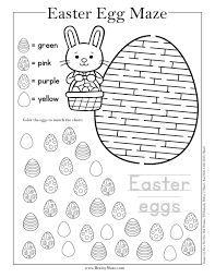 Free Easter Mazes For Kids 13 Fun Educational Mazes Including Easter Cross Maze Easter Bunny M Easter Worksheets Kindergarten Easter Worksheets Easter Kids