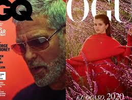 #selena gomez #shoots #interview magazine #2020 #selena gomez edits. Flippin Through Magazines Selena Gomez Paints The Town Red On Vogue Mexico S Issue George Clooney Is Gq S Icon Of The Year