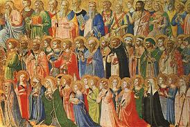 This list comes from the catholic source book: All Saints Day Wikipedia