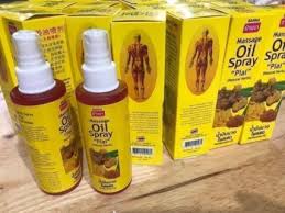 Tinh dầu mát xa thảo dược BANNA Massage Oil Spray Plai Natural Herbs