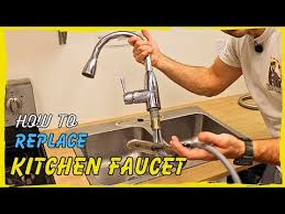 How To Replace A Kitchen Faucet Youtube