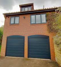 Commercial garage door installation