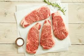 Portion, the kansas city strip steak does best in the oven when it is broiled for just a few minutes on each side. Wagyu Strip Steaks Set Of 4 12oz Lone Mountain Wagyu Lone Mountain Wagyu