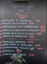 Menu News Cafe