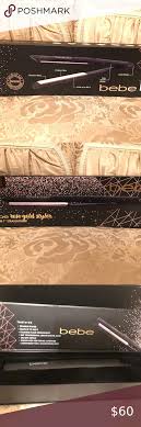 Black And Rose Gold Hair Straightener Bebe Black Rose Gold 1 Straightener Flat Iron In 2020 Black Rose Rose Gold Flat Iron