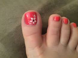 In today's post i'd like to show you a pedicure nail art: Summer Pedicure Toe Nail Flower Designs Painted Toe Nails Pretty Toe Nails