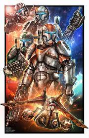 Republic Commando Shane Molina On Artstation At Https Www Artstation Com Artwork Ryqg6y Star Wars Background Star Wars Painting Star Wars Clone Wars